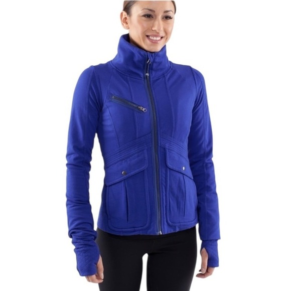 Lululemon "It's Happening" Jacket – Pigment Blue - Picture 1 of 12